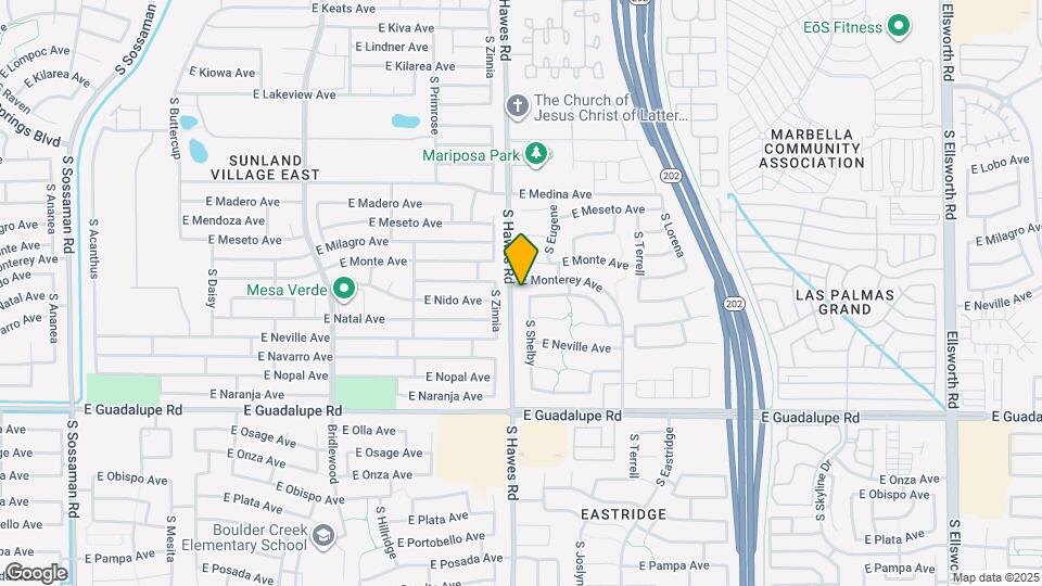 2602 S Shelby Mapa y Detalles de la Ubicación