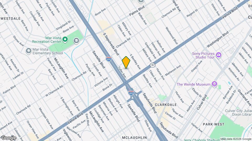 3735 S Sepulveda Blvd, Unit 4 Map and Location Details