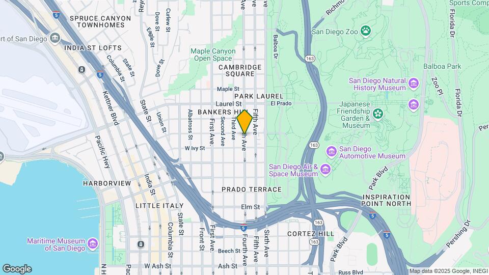2265 Fourth Ave Map and Location Details