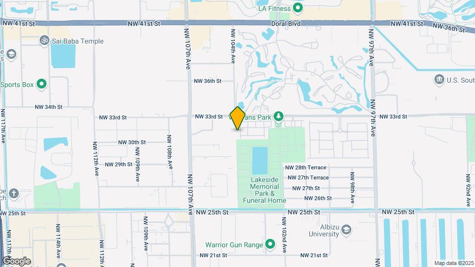 3066 NW 103rd Path Map and Location Details