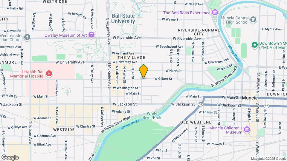 1425 W Gilbert St Map and Location Details