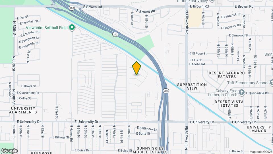 8830 E Dallas St Map and Location Details