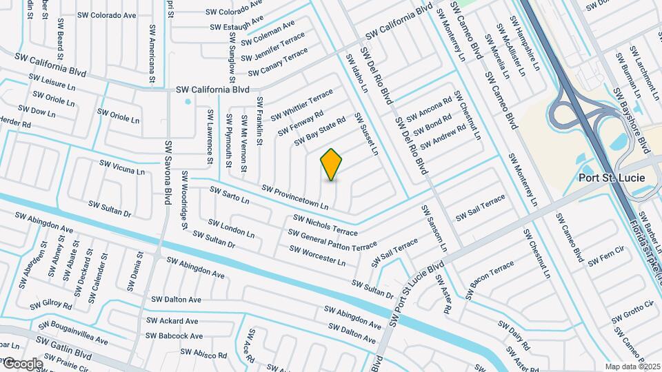 943 SW Harvard Rd Map and Location Details