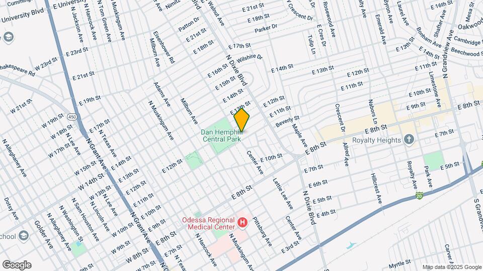 903-B E 11th St Map and Location Details