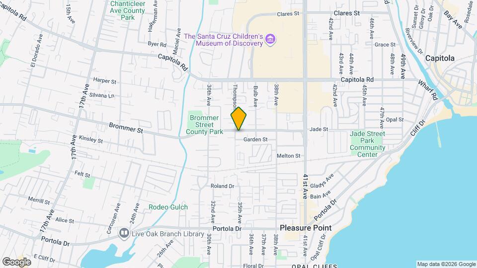 1332 Thompson Ave Map and Location Details