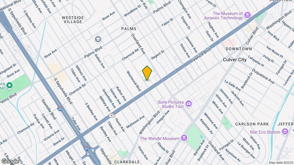 3750-3752 Glendon Ave Mapa y Detalles de la Ubicación