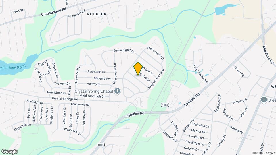 1240 Chimney Swift Dr Map and Location Details