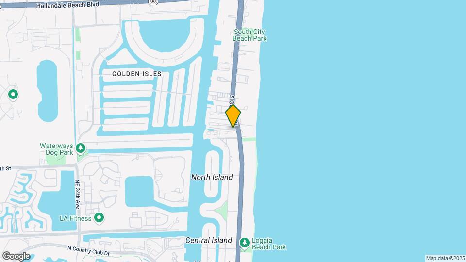3181 S Ocean Dr Map and Location Details