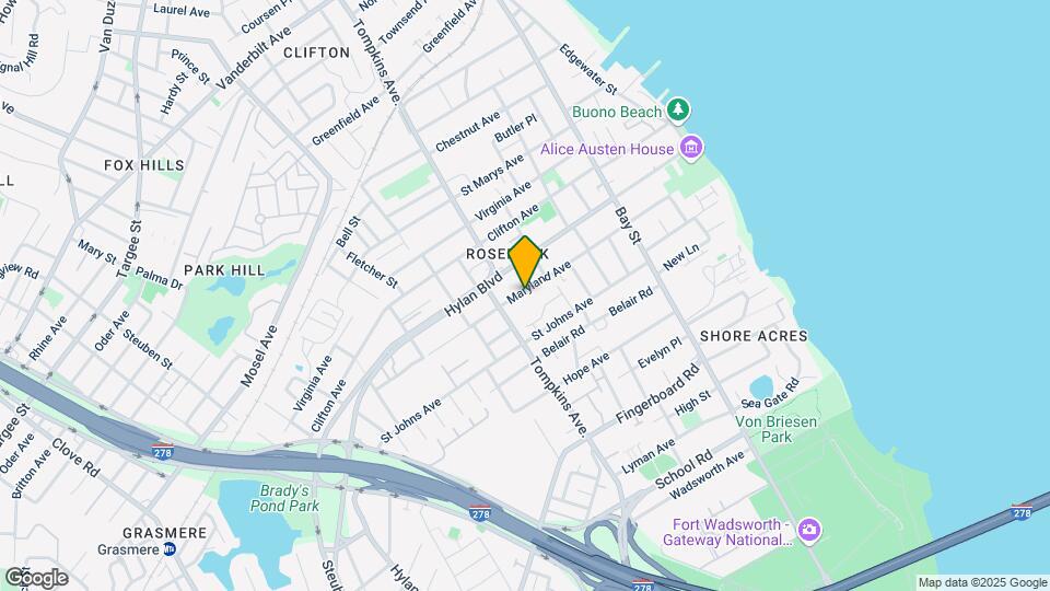 244 Maryland Ave Mapa y Detalles de la Ubicación