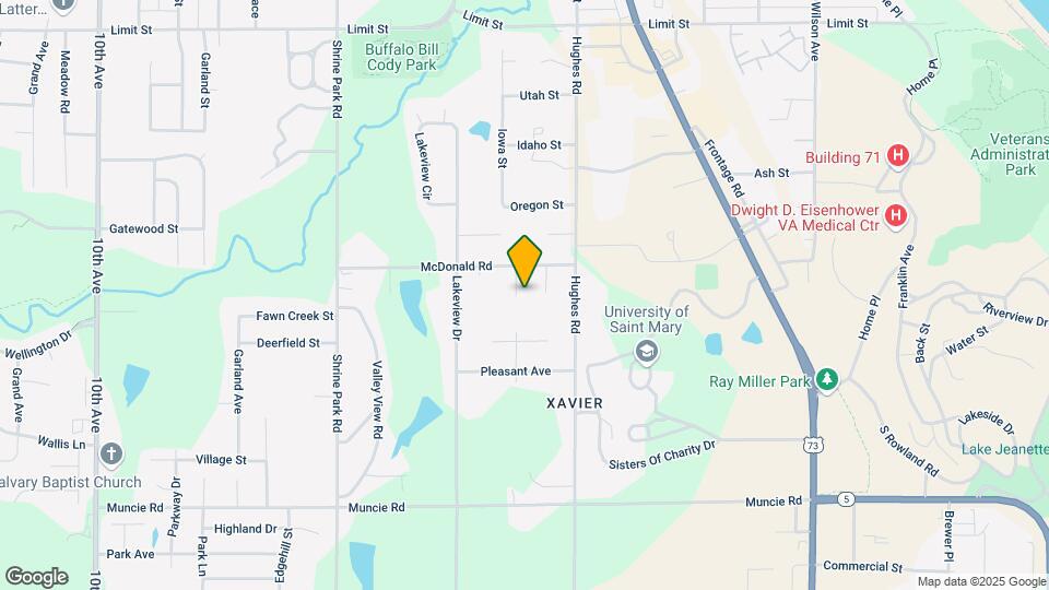 3719 Iowa St-Unit -3719 Map and Location Details