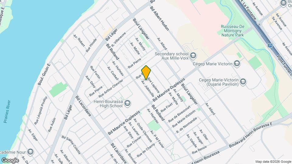 11981 Jubinville Av Map and Location Details