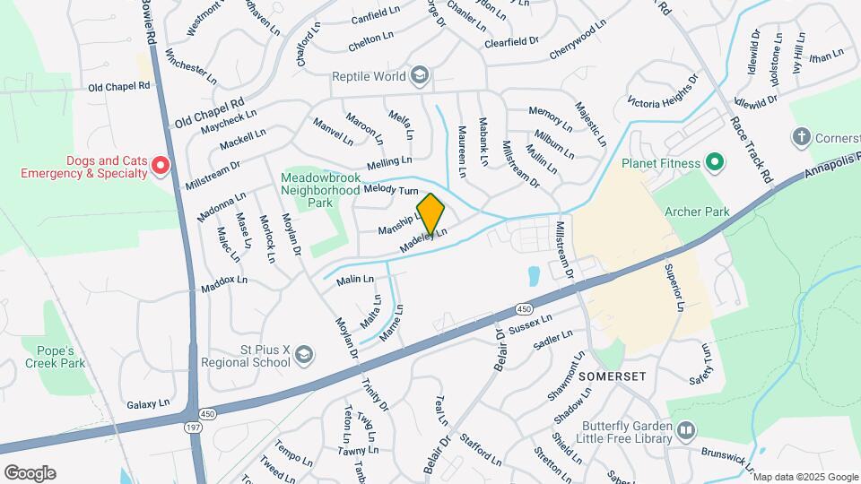 12403 Madeley Ln Map and Location Details
