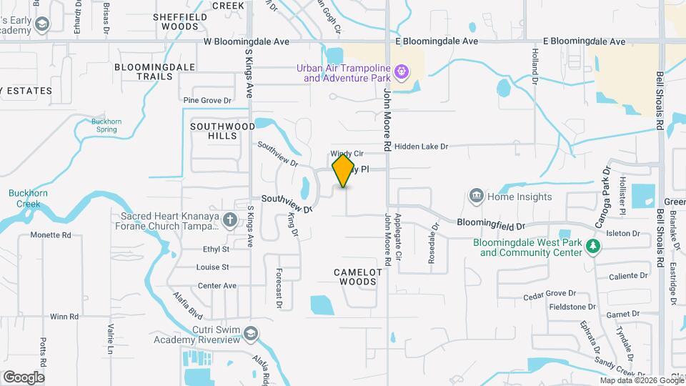 3929 Oak Hammock Dr Mapa y Detalles de la Ubicación