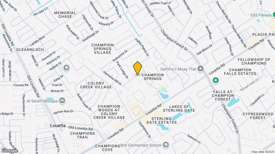 9003 Cypress Square Dr Map and Location Details