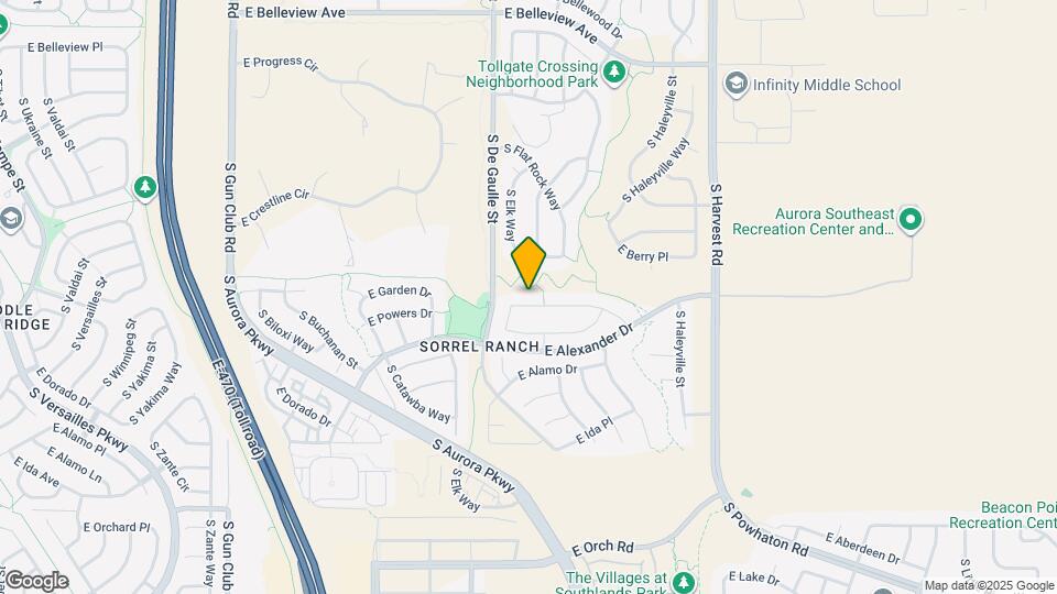 24289 E Brandt Ave Map and Location Details