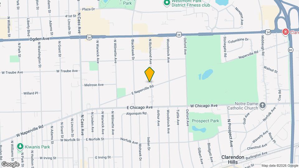400 N Richmond Ave, Unit 120S Mapa y Detalles de la Ubicación