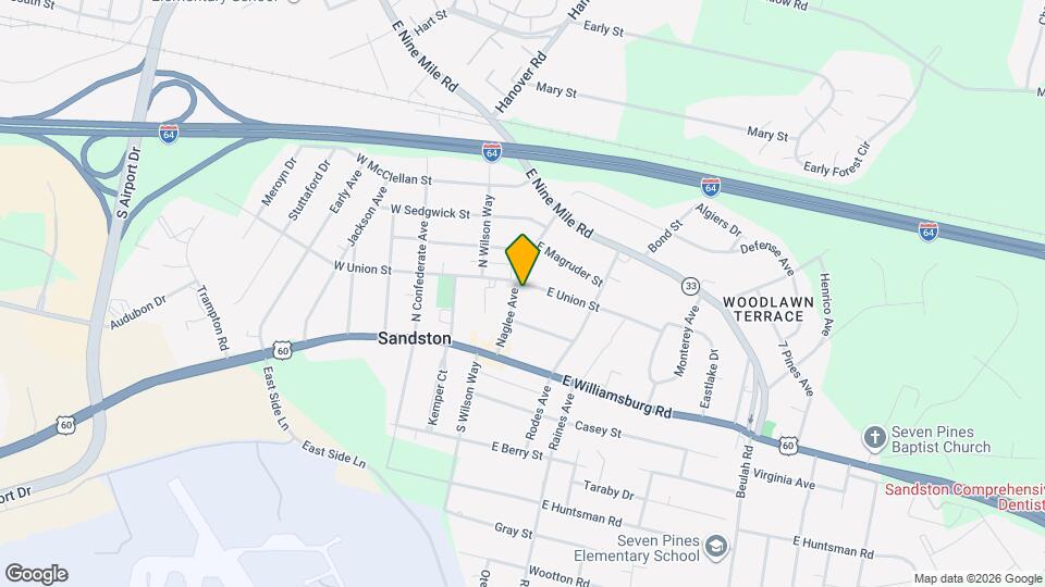 6 Naglee Ave Map and Location Details