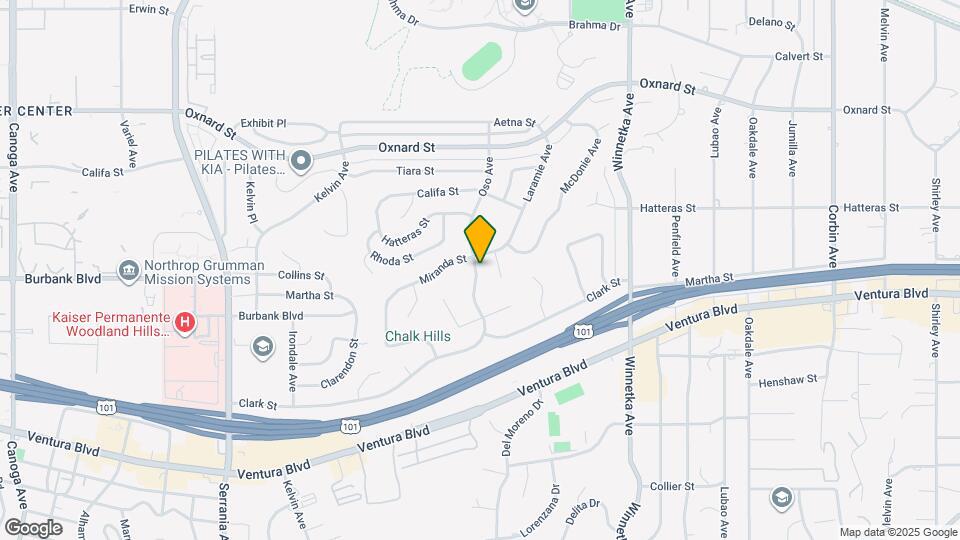 5644 Oso Ave Map and Location Details