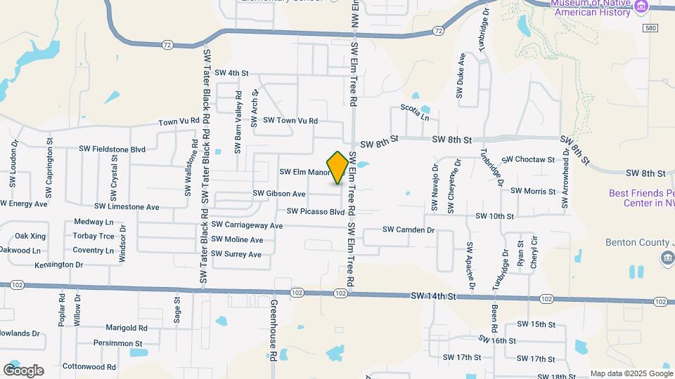 3400 SW Gibson Ave Mapa y Detalles de la Ubicación