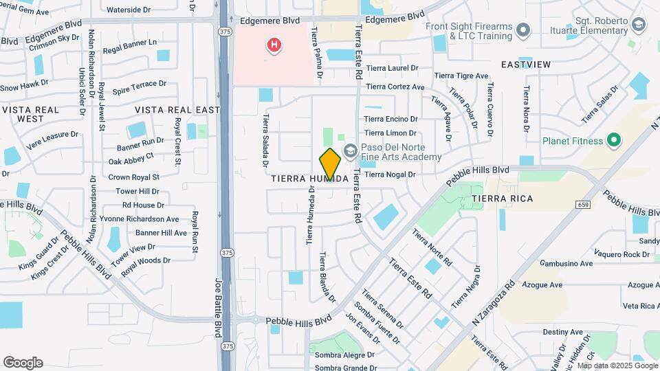 12325 Tierra Bella Dr Map and Location Details