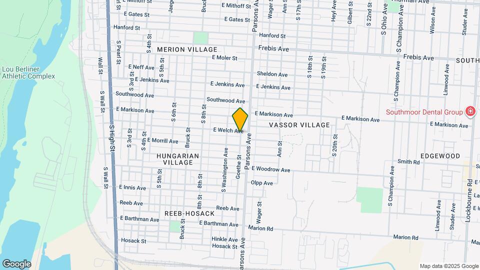 405 E Welch Ave Map and Location Details