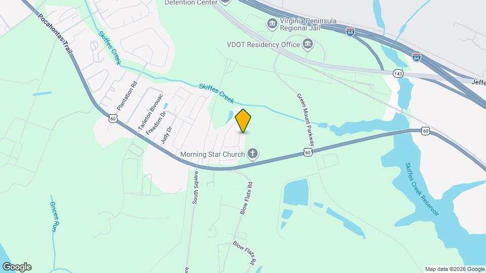 1648 Skiffes Creek Cir Mapa y Detalles de la Ubicación