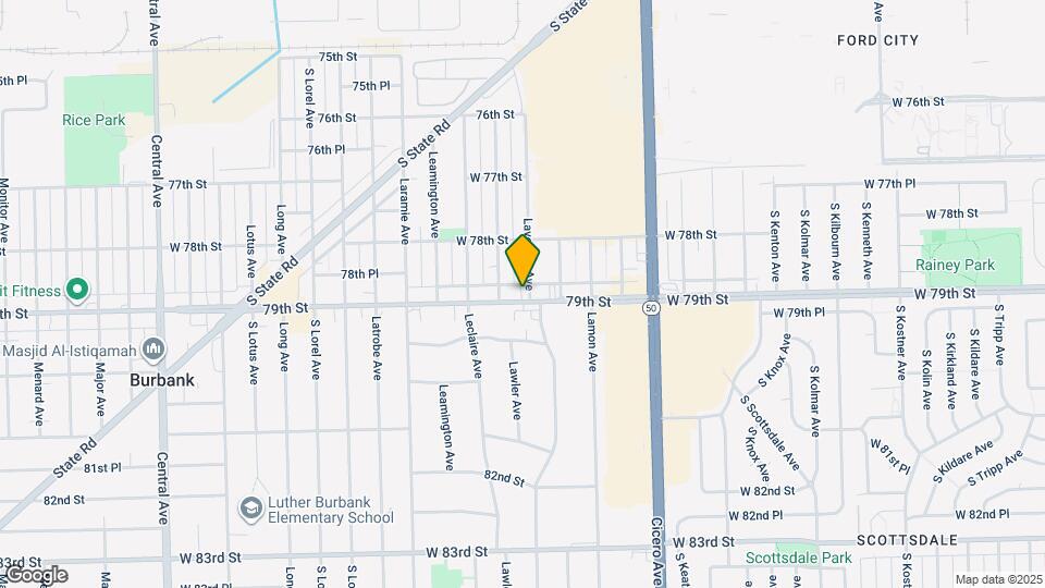5002 W 79th St Map and Location Details