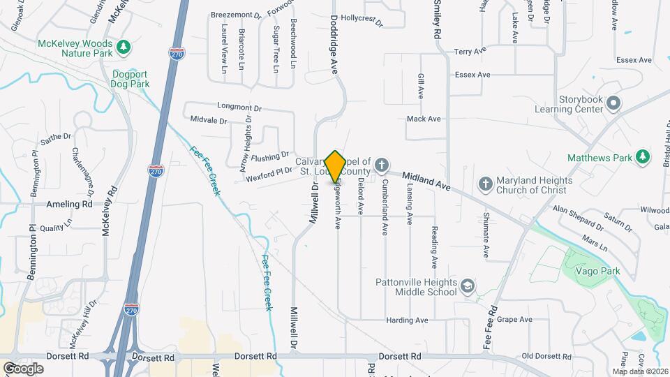 7 Edgeworth Ave Map and Location Details