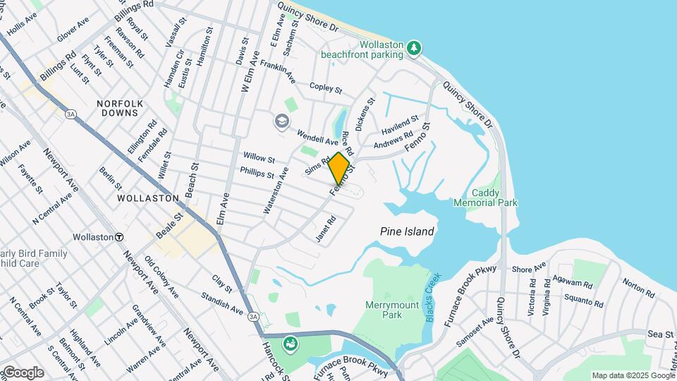 191 Fenno St Map and Location Details