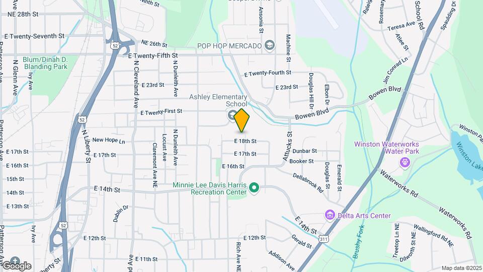 1804 Shady Mt Ave NE Map and Location Details