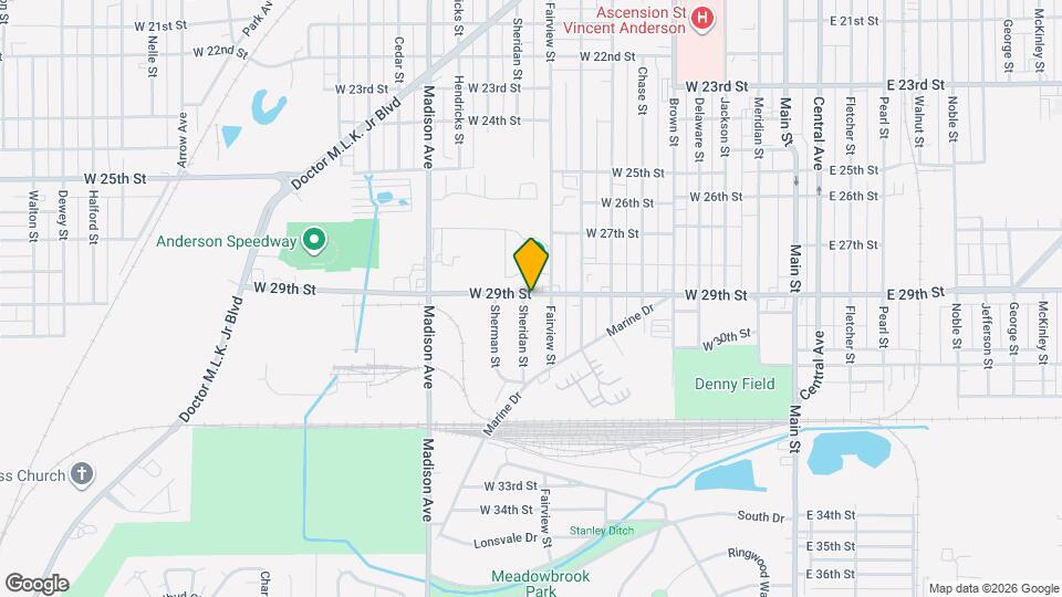 615 W 29th St Map and Location Details