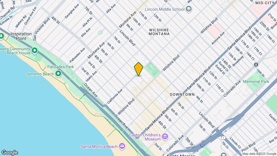 1114 6th St, Unit 5 Map and Location Details