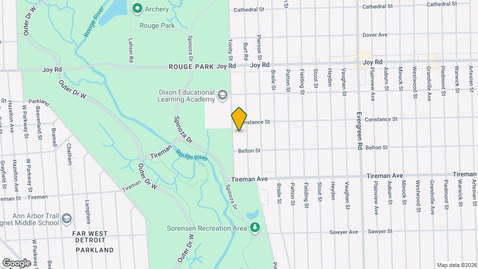 8270 Trinity St Map and Location Details