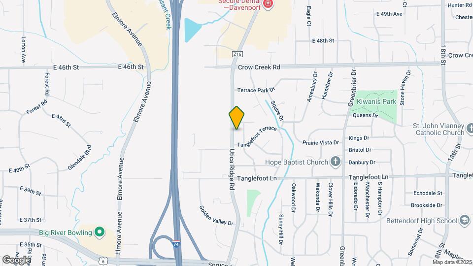 4125 Utica Ridge Rd Map and Location Details