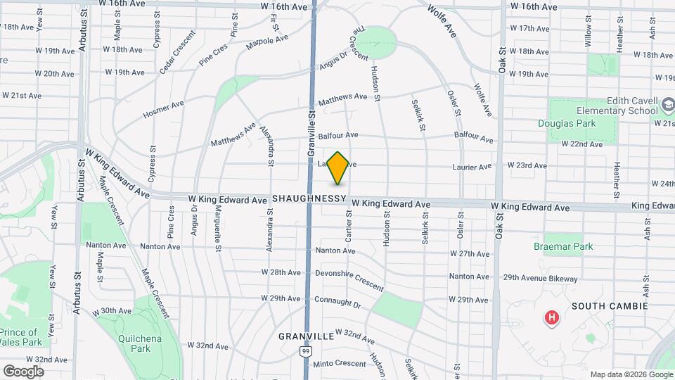 1427 W King Edward Ave, Unit SI ID1263545P Map and Location Details