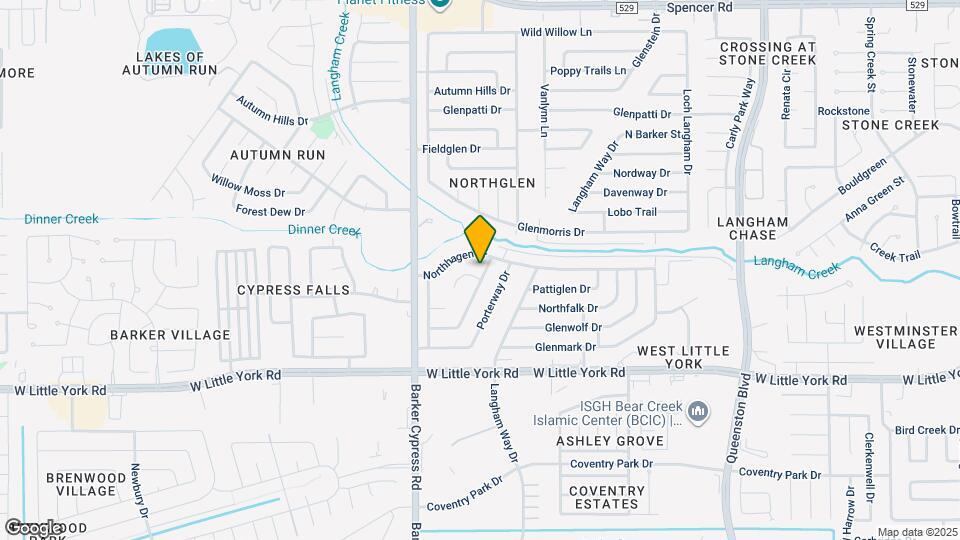 6343 Glenhagen Dr Map and Location Details