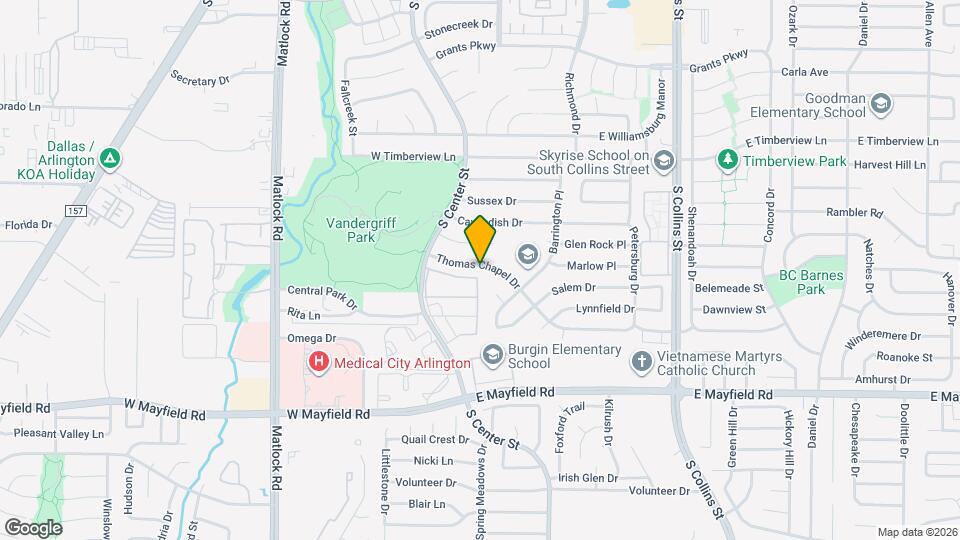 420 Thomas Chapel Dr Map and Location Details