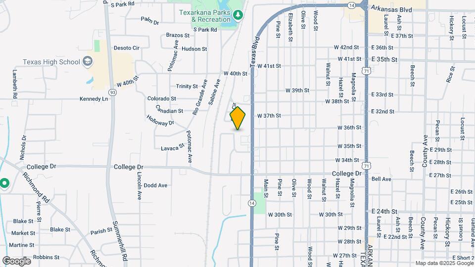 3420 Moore Dr Map and Location Details