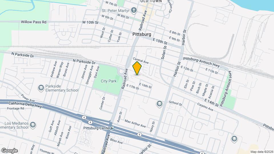 171 E 15th St Map and Location Details