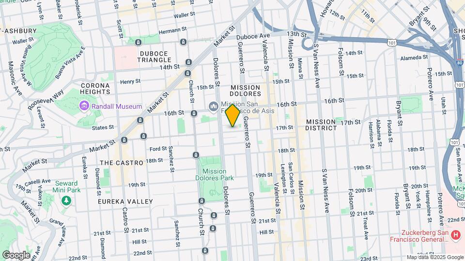 3554 17th St Mapa y Detalles de la Ubicación