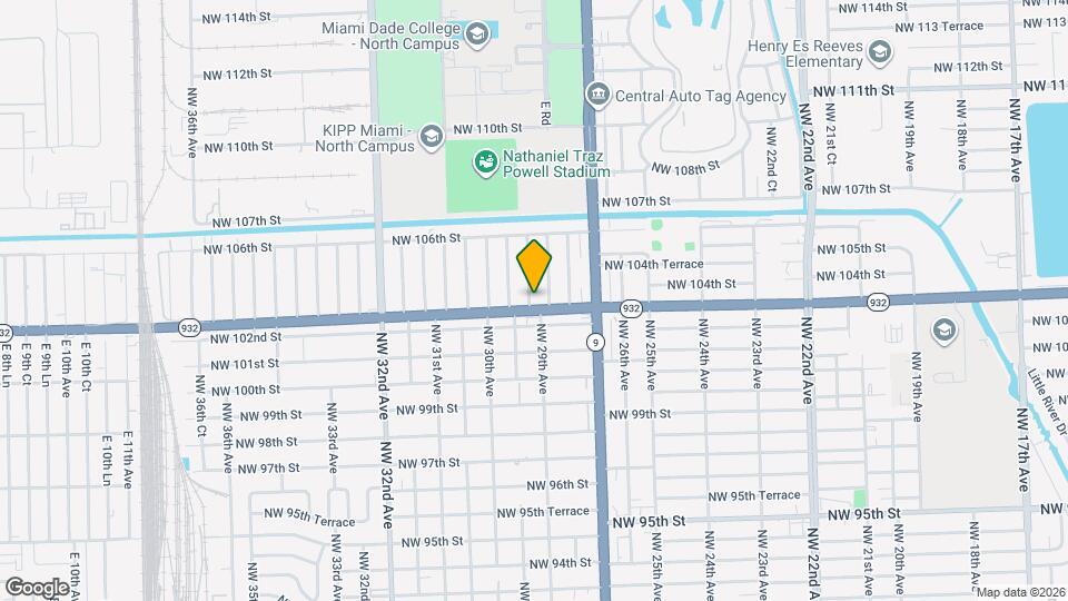 2867 NW 103rd St Mapa y Detalles de la Ubicación