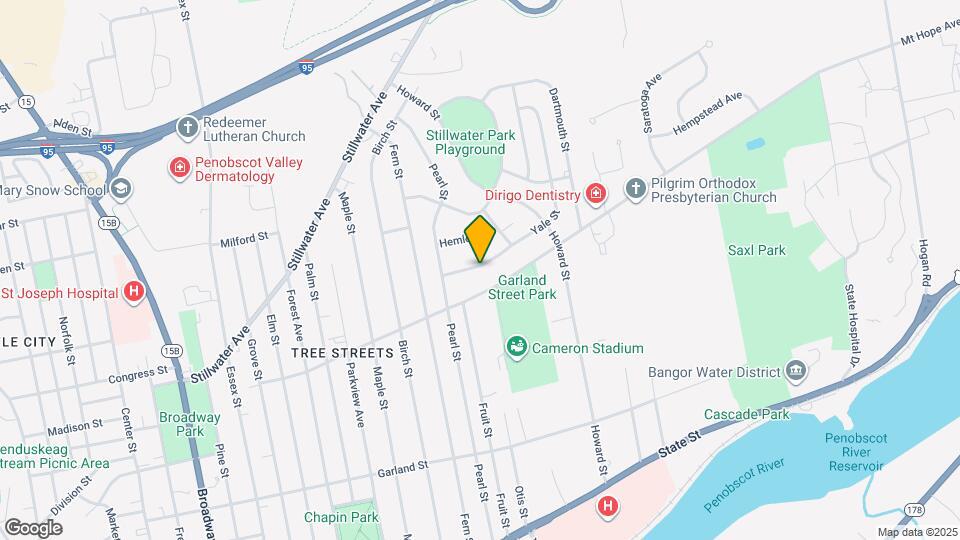 35 Yale St Map and Location Details