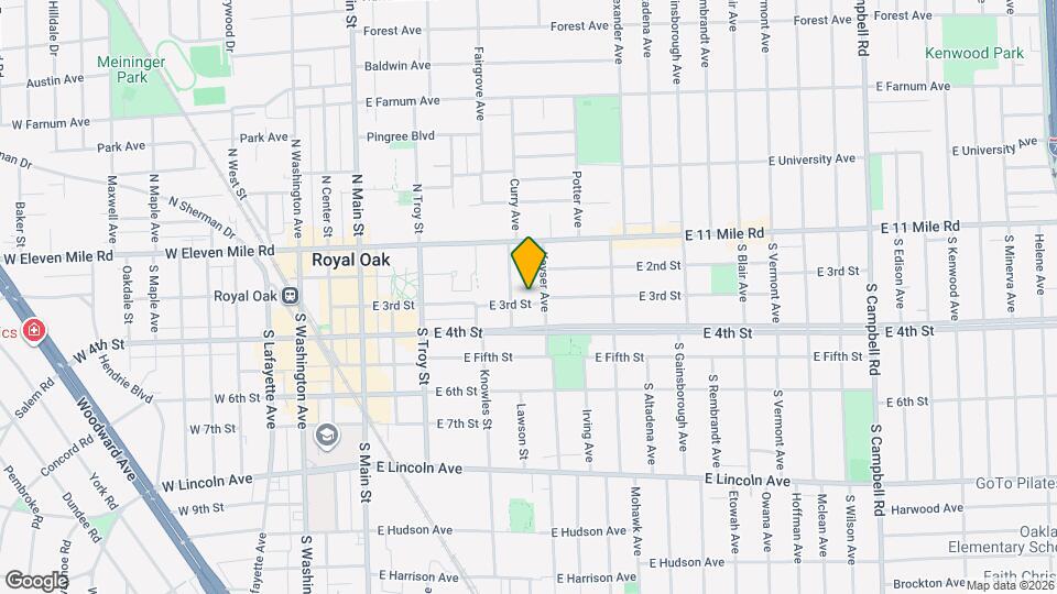 613 E 3rd St Map and Location Details
