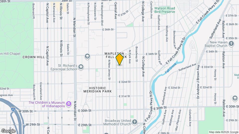 514 E 33rd St Map and Location Details