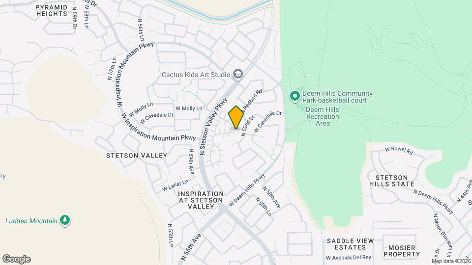 26681 N Babbling Brook Dr Map and Location Details