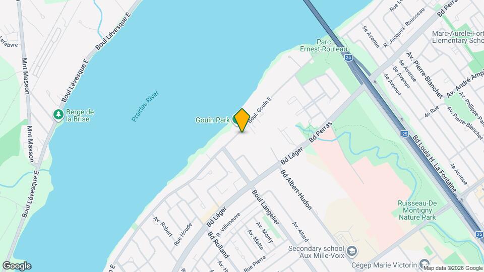 Complexe Gouin Langelier II Map and Location Details