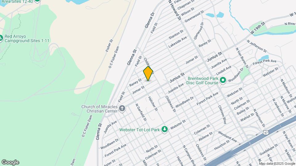 2630 Jomar St Map and Location Details