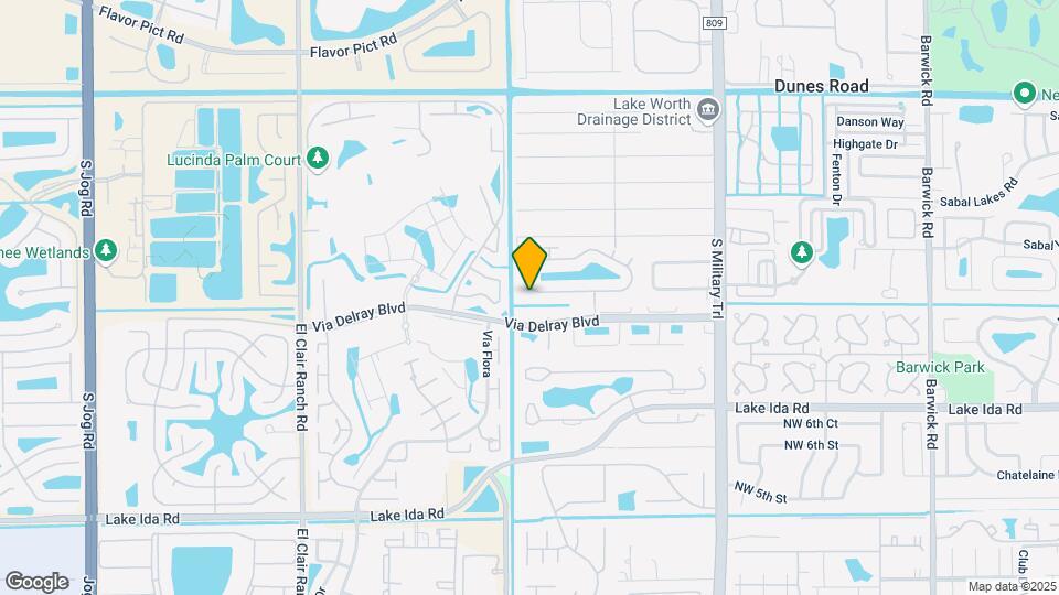 5465 Grande Palm Cir Map and Location Details