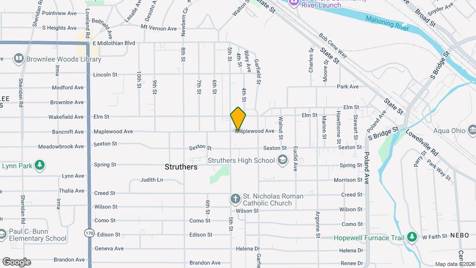 306 Maplewood Ave Map and Location Details