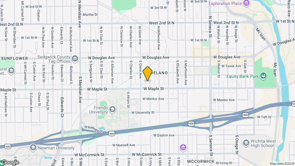 233.5 S Vine St Mapa y Detalles de la Ubicación
